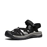 KEEN Women's Rose Sandal Water Shoe, Black/Neutral
