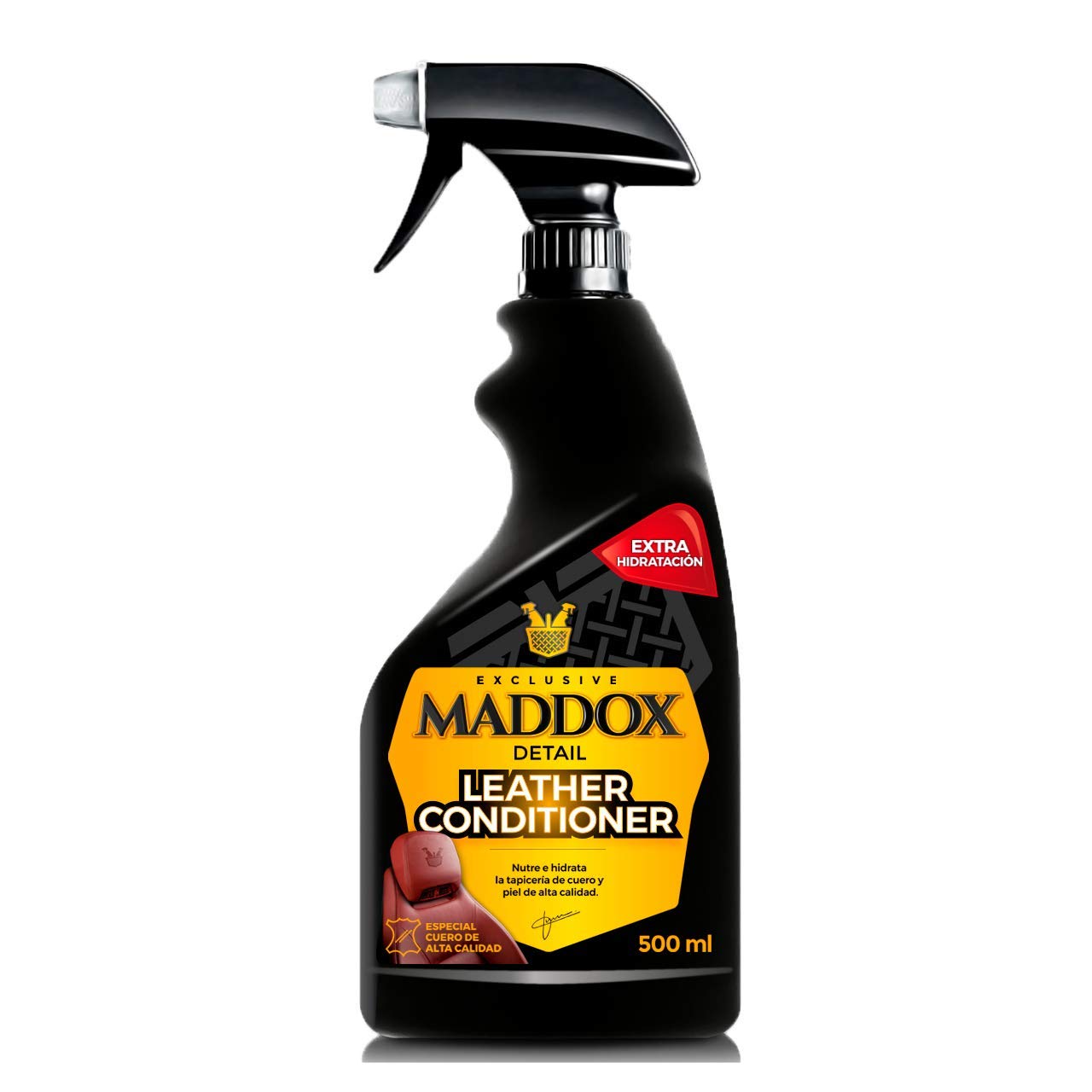 Maddox Detail - Leather Conditioner 500ml | Leather Cleaner Hydrating | Treatment for Car Leather | Effective Car Leather Cleaner | Car Leather Cleaner and Conditioner | Car Interior Cleaner