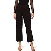 Adrianna Papell Womens Ponte Knit Pull on Pant with Kick Flare Hem
