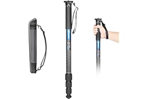 Leofoto MP-284 CF Monopod Carbon Fiber 65" Tall 4 Section