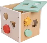 Owl & Fox Wooden Shape Sorter Montessori Play 12 Months FSC Wood view 4