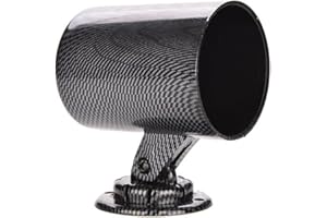 Etopars Carbon Fiber 2" 52mm Universal Single Hole Dash Dashboard Car Gauge Pod Mount Holder