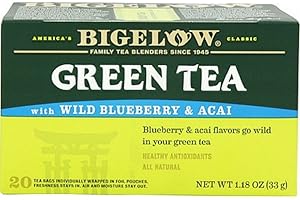 BIGELOW TEA Bigelow Green Tea with Blueberry 20 Ct