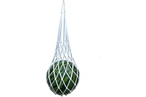 Belit Melon Hammock Cradle 5-Pack net Bags to Prevent Falling, Perfect for Growing Cantaloupe Pumpkin Watermelon in Vertical Garden White