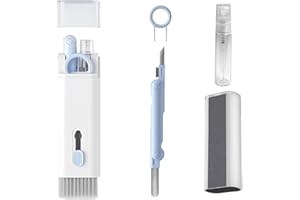 7 in 1 Electronic Cleaner Kit,Portable Multifunctional Cleaning Tool,Include Spray Bottle Keycap Puller Cleaner Pen Brush Sof