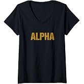 Womens Alpha V-Neck T-Shirt