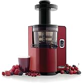 Omega Pure Press Cold Press, Vertical Low-Speed Juicer, in Red (VSJ843QR) | Omega Pure Press Cold Press, Vertical Low-Speed Juicer, in Red (VSJ843QR)