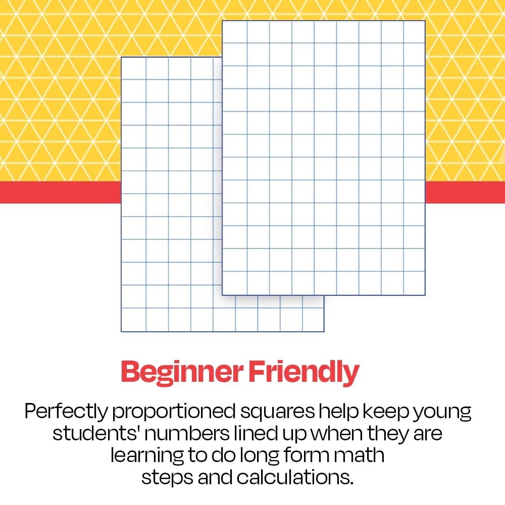 Mua School Smart-85280 Double Sided Graph Paper with in Ruler - 8 1/2 ...