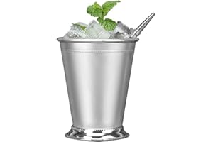 Julep Cup, Barfly Julep Cup Mint Julep Cups Stainless Steel Cup Mint Julep Glasses Mint Julep Cups Silver Silver Mojito Cup(S