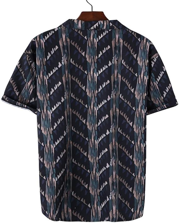 Poundy Men's Button Down Shirts Form Fitting V Neck T Shirts Men Long Sleeve Polo Shirts at 