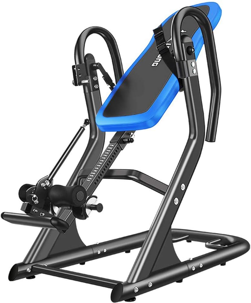DRLGC Inverted Machine, Home Upside Down Lumbar Tractor Stretch Lumbar Disc Inverted Artifact Increased Equipment,Adjustable Treatment Bench Home Fitness