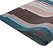 amorus Washable Placemats Heat Insulation Non-Slip Table Mats for Kitchen Dining Set of 6 - Blue