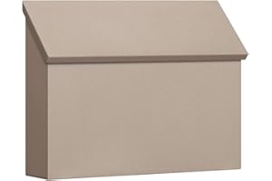 Salsbury Industries 4610BGE, Beige Traditional Mailbox, Standard, Horizontal Style