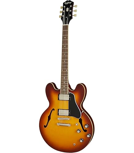 Amazon.com: Epiphone ES335 Semi Hollowbody, Vintage Sunburst