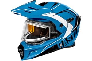 Castle X CX950 V2 Wake Modular Electric Snow Helmet (Gloss Process Blue/Black - 3X-Large)