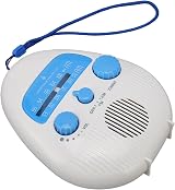 Yosoo Health Gear AM FM Mini Water Resistant Shower Radio Battery Operated view 4