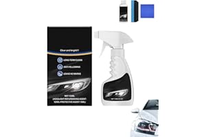 Auto Yunn Headlight Cleaner, Auto Yunn Headlight Restoration Kit, Multifunctional Headlights Cleaner, For Brighter, Clearer H