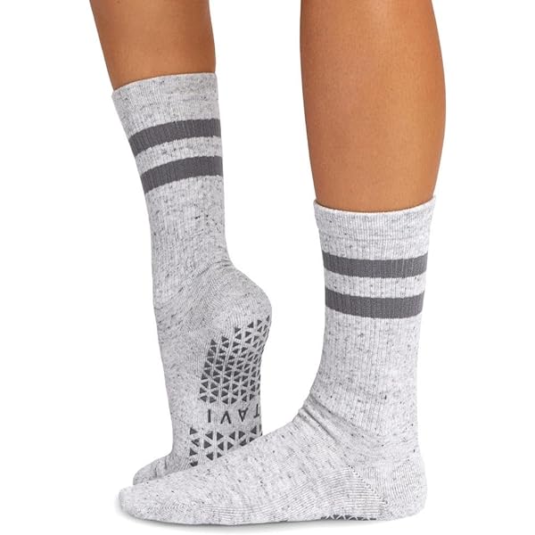 Aria Grip Socks - Wake | Non-Slip Yoga & Barre Socks For Pilates – Wake – Tavi Active - View #4