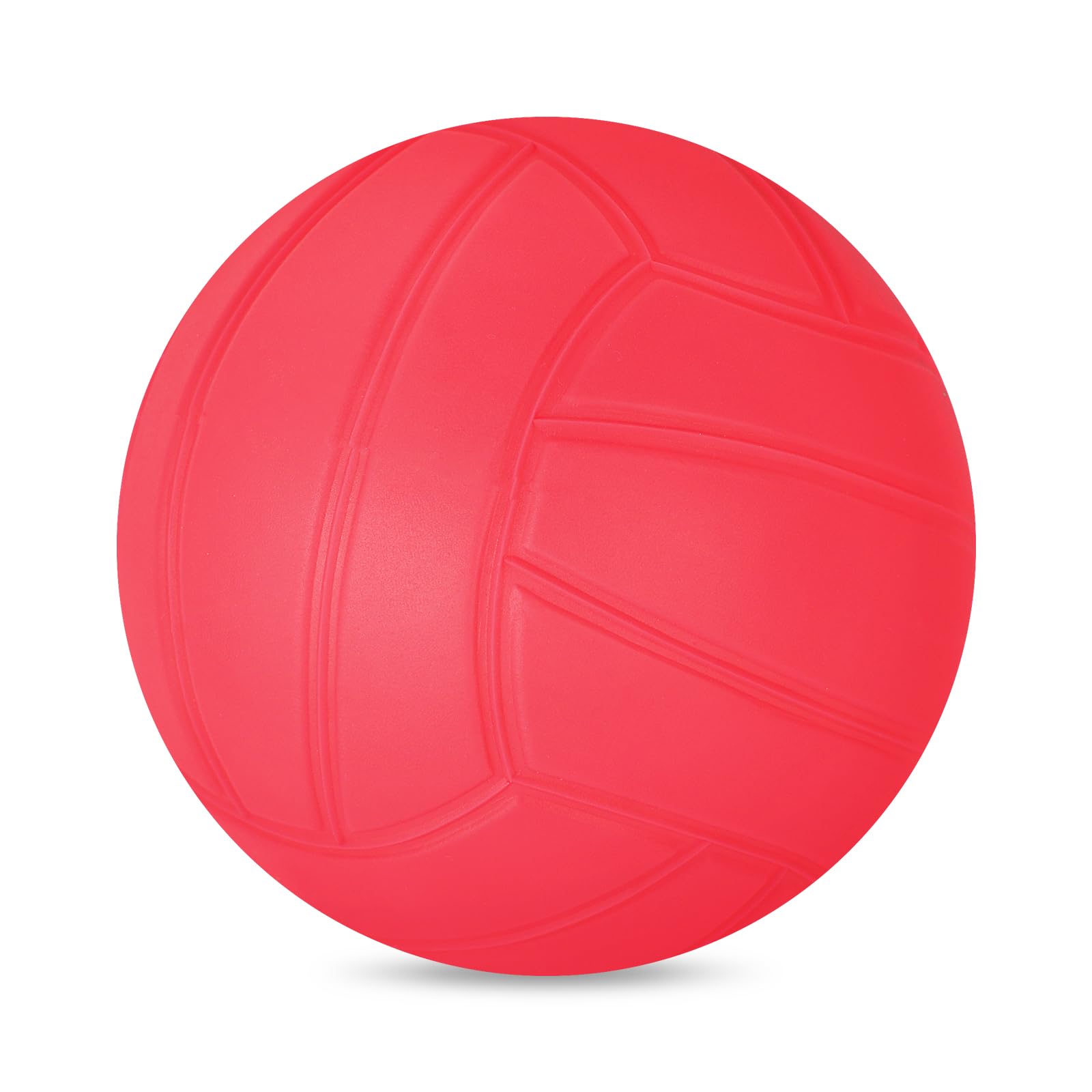 Photo 1 of SMAODSGN 4 Inch Red Mini Volleyball Balls Miniature Volleyballs Roundnet Game Replacement Balls Little Volleyball Gifts for Players Team Teen Pool Stadium