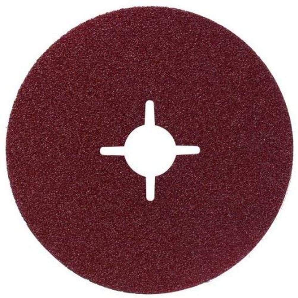 BOSCH 2608605479 125MM X 22.23MM P120 ALUM OXIDE FIBRE SANDING DISCS FOR METAL