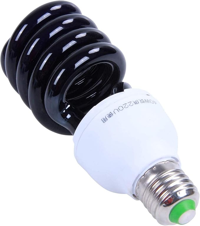 E27 40W UV Ultraviolet Fluorescent Blacklight CFL Light Bulb Lamp 220V