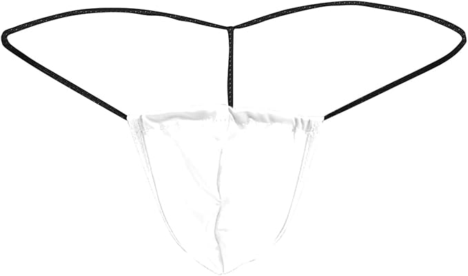 Laemilia Homme Garcon String Sous Vetement Culotte Uni Slips Brief Casual Blanc Amazon Fr Vetements Et Accessoires