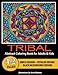 Tribal Abstract Coloring Book for Adults & Kids by Anne Manera