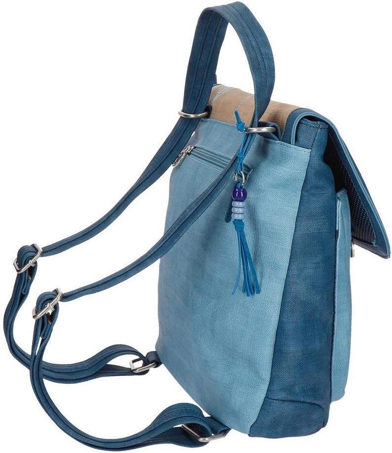 Catalina Estrada Faisan Casual Backpack Multicoloured 30x29x8 cms Synthetic Leather, 30 cm - Image 4