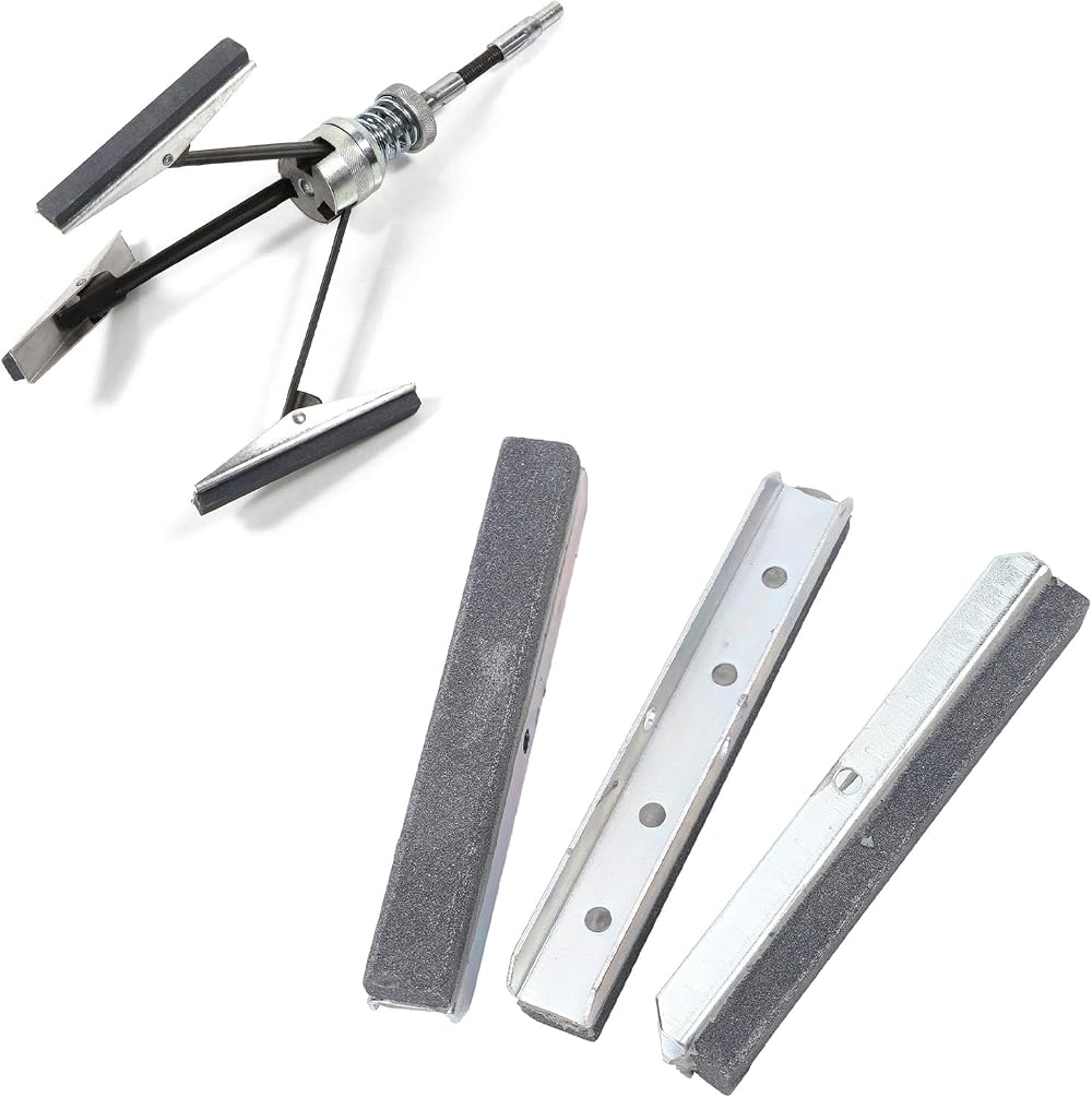TKSE 3in Cylinder Hone Stones 3 Pcs Engine Honing Tool Replacement Grinding Bits