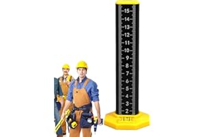 Aluminum Alloy Equal Height Ruler - Adjustable Graduated Level, Construction Marking Ruler, Lightweight Metal Gauge, Multi-Fu