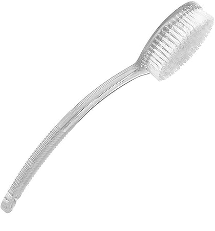SIYAA Brush Back Scrubber with Medium Soft Bristles and Long Handle Bath Accessories for Home @@ PACK OF 1