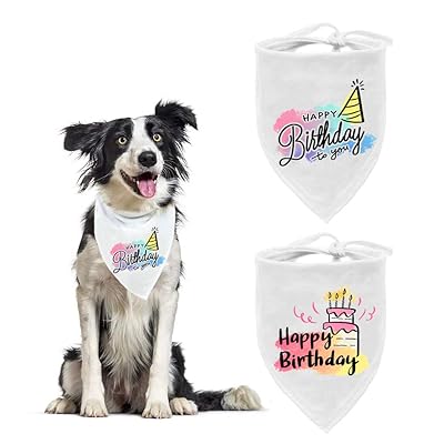 ASOCEA Dog Birthday Bandana for Pet Party Triangle Jamaica Ubuy