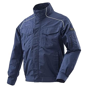 Amazon Co Jp ミズノ Mizuno 空調ウエア用ジャケット エアリージャケット ジャケットのみ C2je ネイビー L 服 ファッション小物