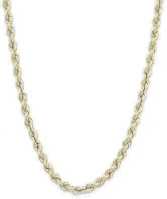 PRINS JEWELS 18 Karat 750 Gold Kordelkette Gelbgold Unisex - 3.80 mm. Breit