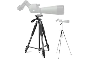 IBQ Spotting Scope, 20-60x85MM Spotting scopes for Target Shooting, Spotting scopes for Hunting, BAK4 High Definition Waterproof Spotter Scopes for Bird Watching Hunting Wildlife Scenery(Blue)