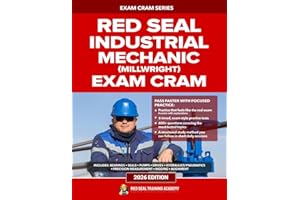 Industrial Mechanic (Millwright) Red Seal Exam Prep 2025–2026: 1000 Practice Questions, 4 Explained Practice Tests and 4 Full