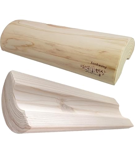 国宝級幻銘木　台湾ひのき　まくら　入手困難　超仕上げくず　オリジナル枕 Amazon.com: 天然檜木長方形木枕: 居家與廚房