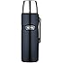 Thermos Stainless King 68 Ounce Vacuum Insulated Beverage Bottle, Midnight Blue