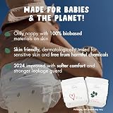 Naty Baby Nappies Newborn Size 1 100 Count 100% Plant Based Materials view 3