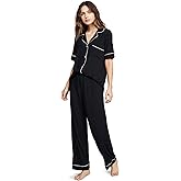 Eberjey Gisele Short Sleeve Pant PJ Set