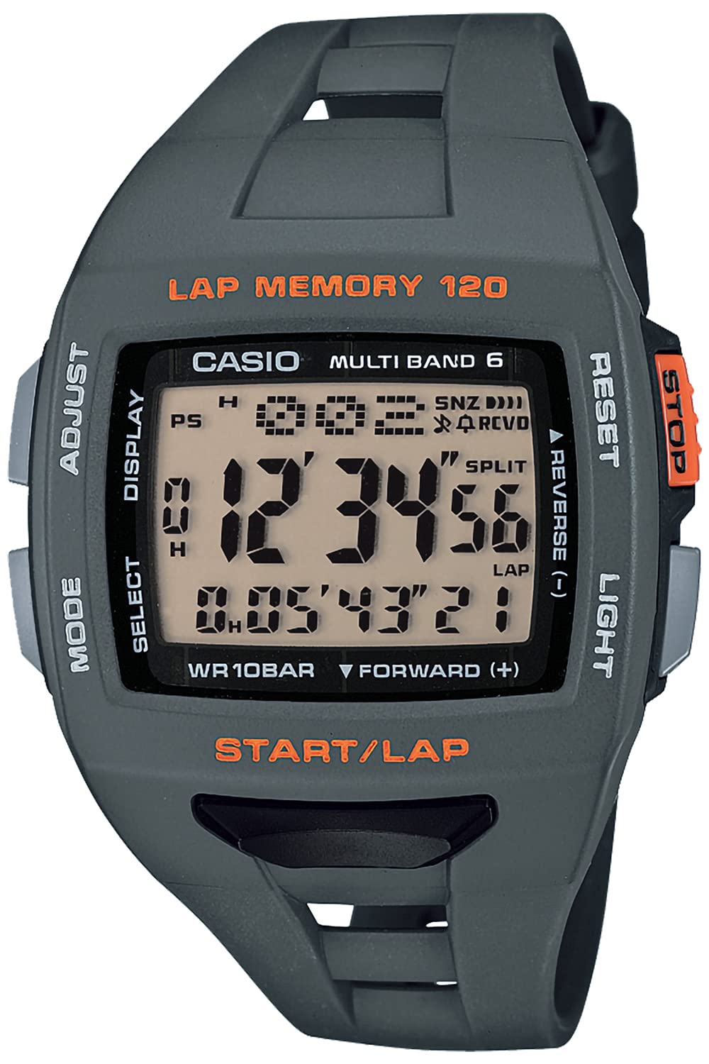 CASIO(カシオ) STW-1000 Watch, Casio Collection, gray, Newest model