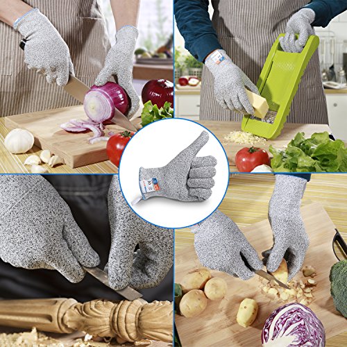 KingKut Cut Resistant Gloves, Kitchen Cutting Gloves, Professional Cut