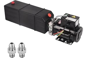 VAIDPRO Hydraulic Power Unit, 16 Quart Hydraulic Pump 220V 3450 RPM 2HP Single Phase Electric Hydraulic Pump for Dump Trailer Truck Car Lifting Platforms