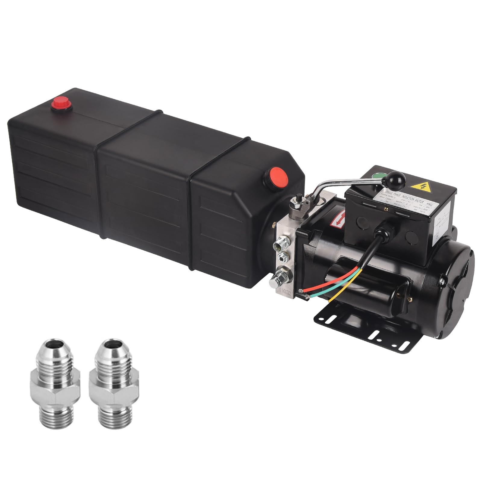 620W Elektro-Hydraulikpumpe – 70 MPa Hochdruck, Magnetventil, 3L Öltank, Zum Heben, Pressen & Biegen (220V)