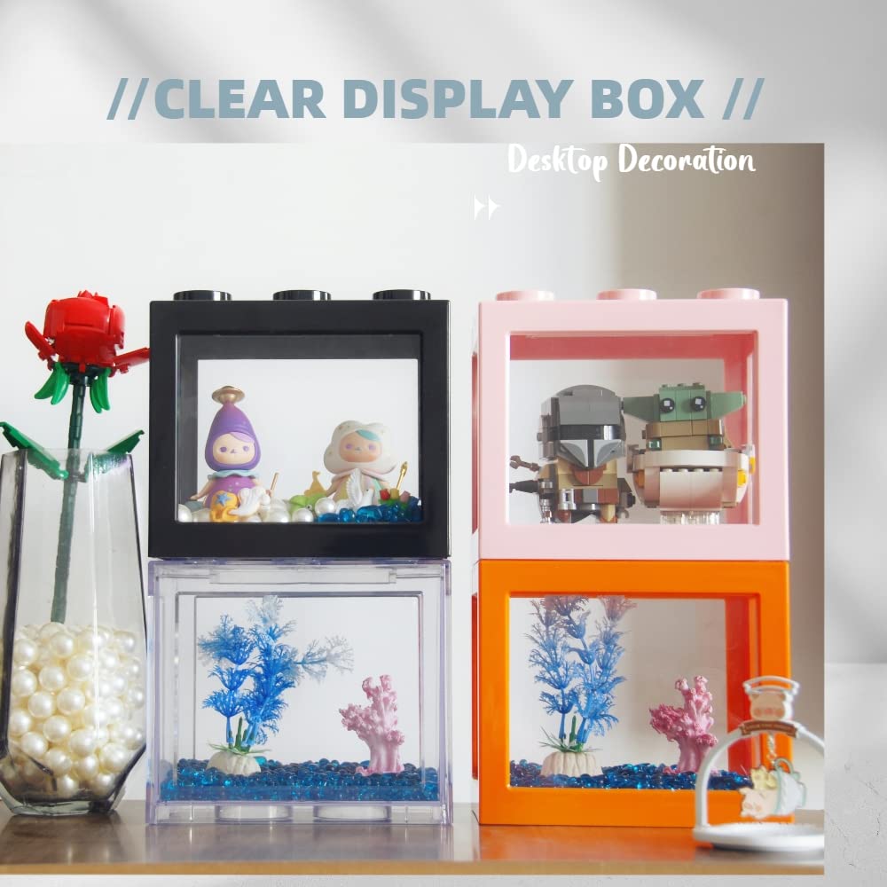 Stackable Fish Tank Beta Fish Tank Small , Stackable Mini Aquarium Tank Nigeria | Ubuy ...