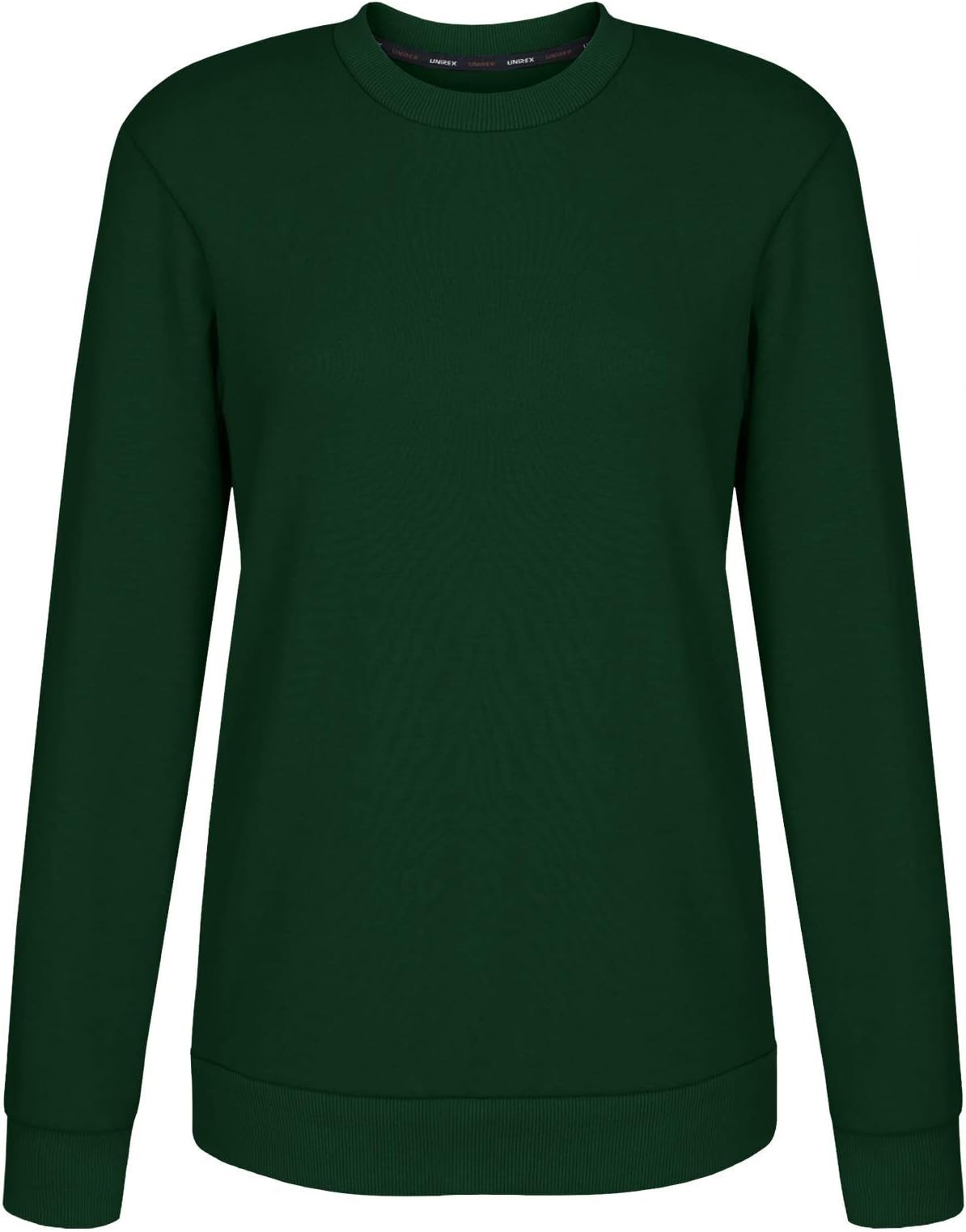 EZEN Womens Casual Round Neck Sweatshirts Long Sleeve Pullover Shirts Top Soft Sweatshirt (S~XXL)