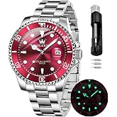 OLEVS Watches for Men Quartz Fashion Business Waterproof Analog Stainless Date Week Diamond Luminous Mens Watch