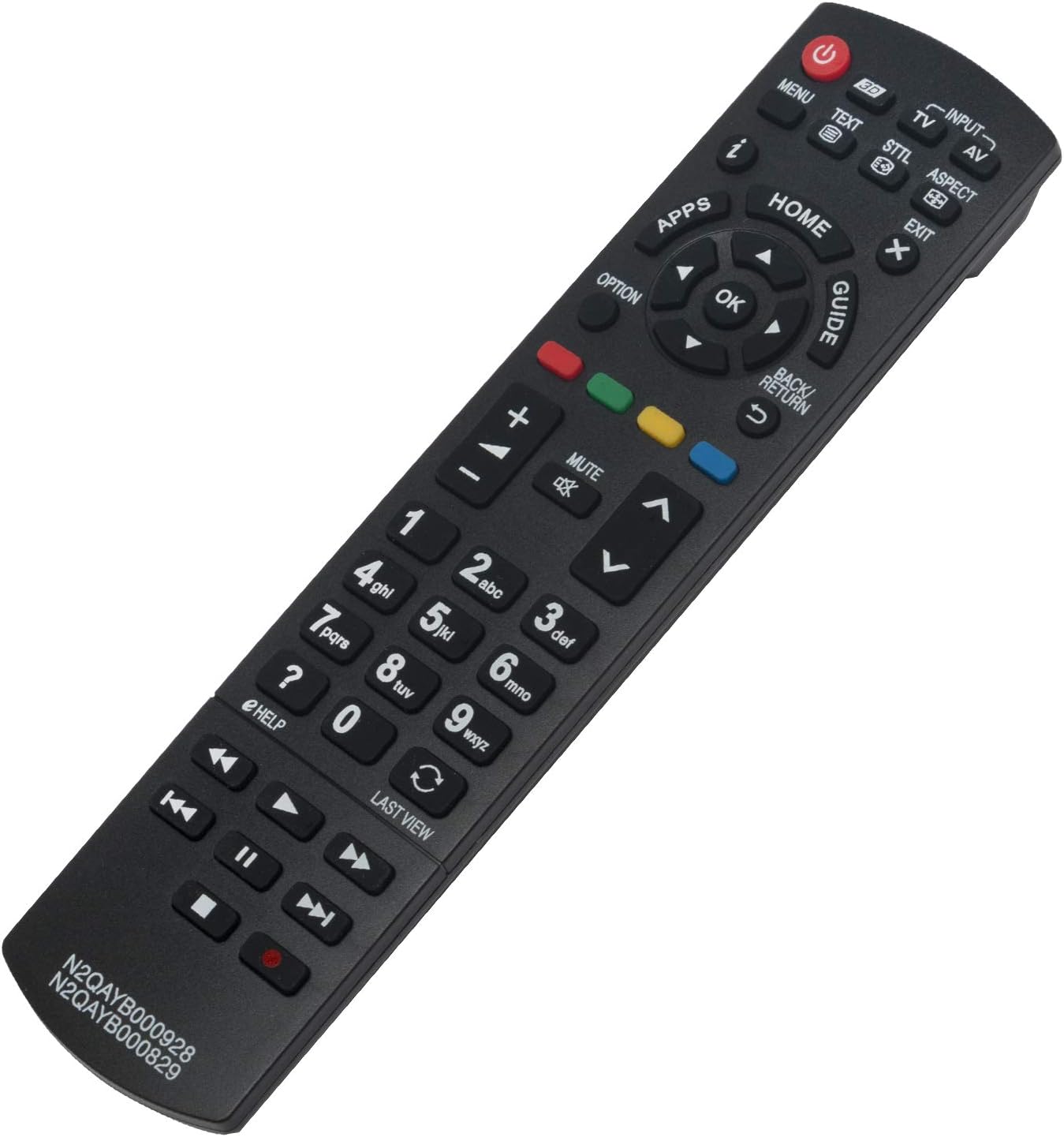 ALLIMITY N2QAYB000928 N2QAYB000829 Remote Control Replace for Panasonic Vier Smart TV TX-39ASX659 TX-40AXW634 TX-47ASE650 TX-47ASR750 TX-39ASW754 TX-40AX630E TX-55AXW634 TX-60ASR650 TX-P50ST60Y - Image 4