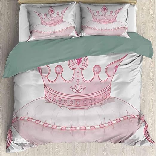 princess crown bedding set