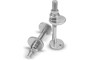 QNHEAY Lower Control Arm Cam Bolts Kit Fit for Toyota 4Runner FJ Cruiser Tacoma 2003-2016, Front Alignment Camber Toe Adjustment Bolts Replace 48409-60020 48190-60020, 1 Pack for One Side